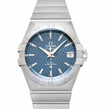 Thumbnail von Omega Constellation Men 123.10.38.21.03.001 - Constellation Automatic Blue Dial Stainless Steel Men's Watch </h1>