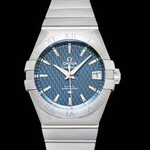 Thumbnail von Omega Constellation Men 123.10.38.21.03.001 - Constellation Automatic Blue Dial Stainless Steel Men's Watch </h1>