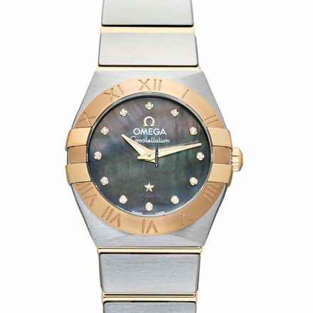  Omega Constellation Quartz 123.20.24.60.57.006 - Constellation Quartz Mother of pearl Dial Stainless Steel Ladies Wat </h1> 
