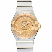 Thumbnail von Omega Constellation Ladies 123.20.27.20.58.001 - Constellation Automatic Champagne Dial Stainless Steel Ladies Watch </h1>