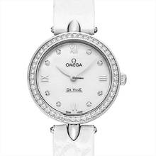 Thumbnail von Omega De Ville Prestige 424.18.27.60.55.001 - De Ville Quartz Mother of pearl Dial Stainless Steel Ladies Watch </h1>