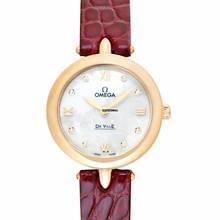 Thumbnail von Omega De Ville Prestige 424.53.27.60.55.001 - De Ville Quartz Mother of pearl Dial 18kt Yellow Gold Ladies Watch </h1>