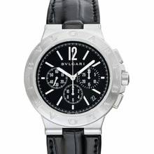 Thumbnail von Bulgari Diagono 102333 - Diagono Automatic Black Dial Stainless Steel Men's Watch </h1>