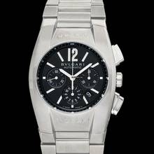 Thumbnail von Bulgari Ergon 101215 - Ergon Automatic Black Dial Stainless Steel Men's Watch </h1>