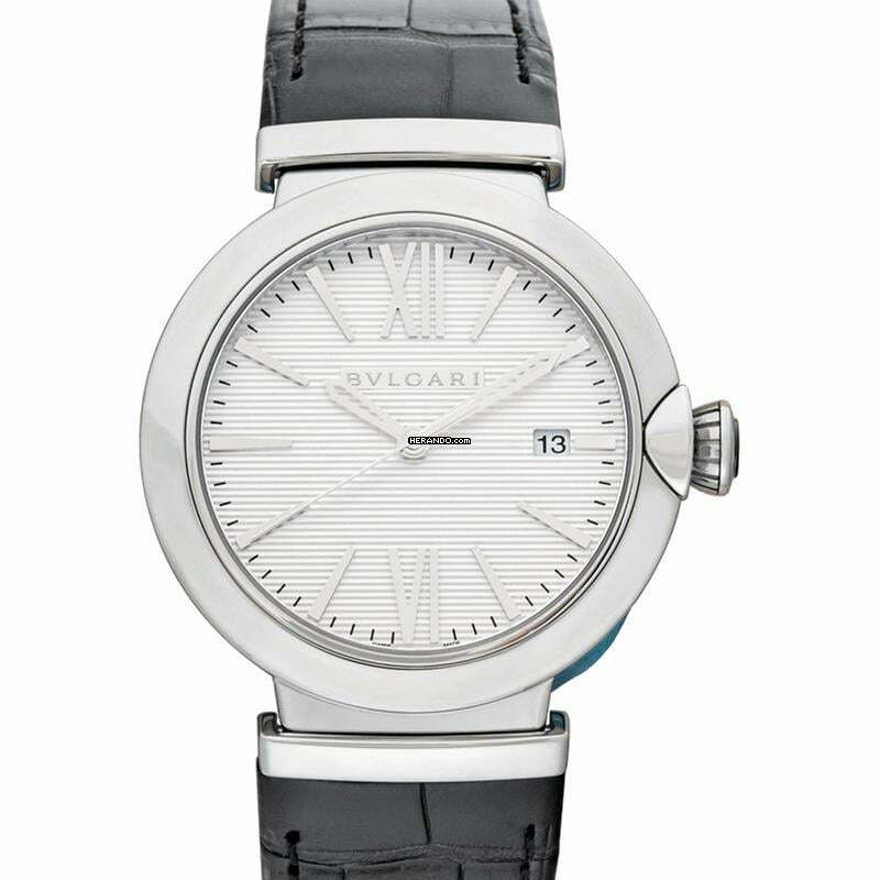  Bulgari 102411 - Lchael Automatic Silver Dial Stainless Steel Men's Watch </h1> 