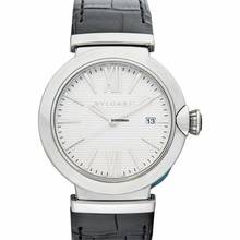 Thumbnail von Bulgari 102411 - Lchael Automatic Silver Dial Stainless Steel Men's Watch </h1>