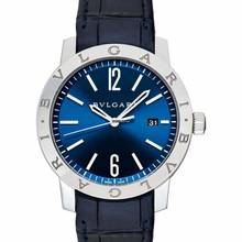Thumbnail von Bulgari Bulgari 102355 - Bvlgari Bvlgari Automatic Blue Dial Stainless Steel Men's Watch </h1>