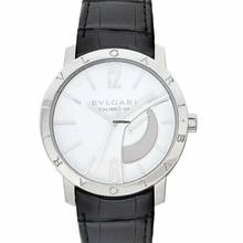 Thumbnail von Bulgari Bulgari 101870 - Bvlgari Bvlgari Manual-winding White Dial Stainless Steel Men's Watch </h1>