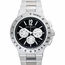 Thumbnail von Bulgari Diagono 102761 - Diagono Automatic Black Dial Stainless Steel Men's Watch </h1>