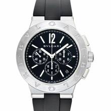 Thumbnail von Bulgari Diagono 102768 - Diagono Automatic Black Dial Stainless Steel Men's Watch </h1>