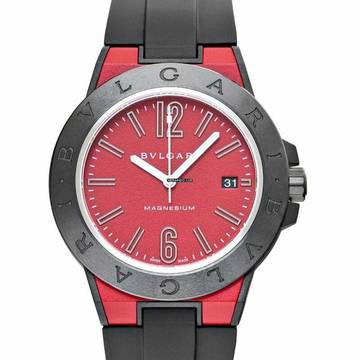  Bulgari Diagono 102675 - Diagono Automatic Red Dial None Men's Watch </h1> 