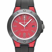 Thumbnail von Bulgari Diagono 102675 - Diagono Automatic Red Dial None Men's Watch </h1>
