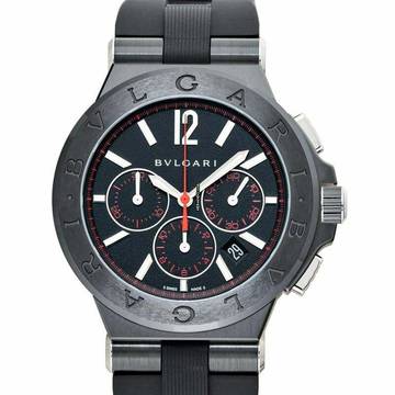  Bulgari Diagono 102160 - Diagono Automatic Black Dial Stainless Steel Men's Watch </h1> 