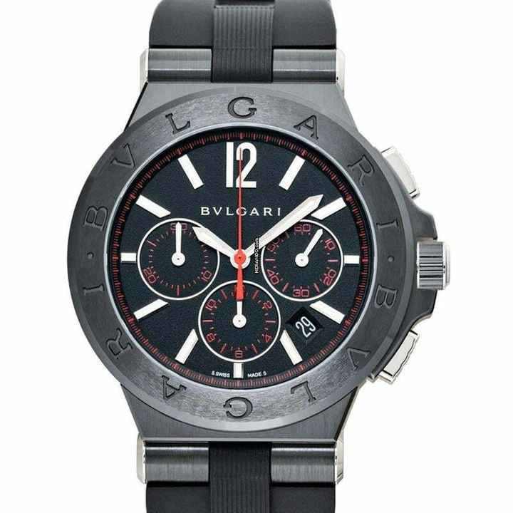  Bulgari Diagono 102160 - Diagono Automatic Black Dial Stainless Steel Men's Watch </h1> 