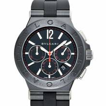 Thumbnail von Bulgari Diagono 102160 - Diagono Automatic Black Dial Stainless Steel Men's Watch </h1>
