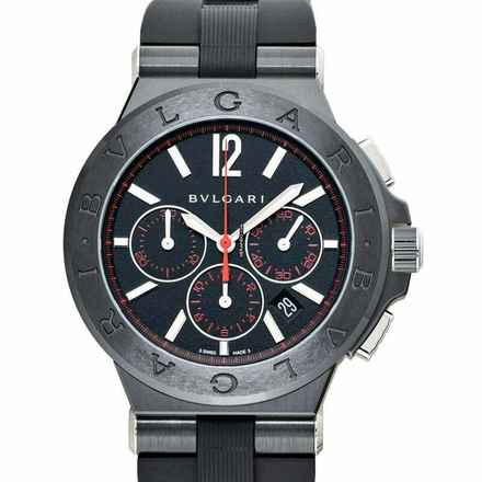  Bulgari Diagono 102160 - Diagono Automatic Black Dial Stainless Steel Men's Watch </h1> 