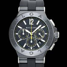 Thumbnail von Bulgari Diagono 102161 - Diagono Automatic Black Dial Stainless Steel Men's Watch </h1>