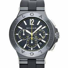 Thumbnail von Bulgari Diagono 102161 - Diagono Automatic Black Dial Stainless Steel Men's Watch </h1>