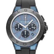 Thumbnail von Bulgari Diagono 102304 - Diagono Automatic Blue Dial None Men's Watch </h1>