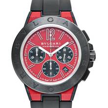 Thumbnail von Bulgari Diagono 102308 - Diagono Automatic Red Dial None Men's Watch </h1>
