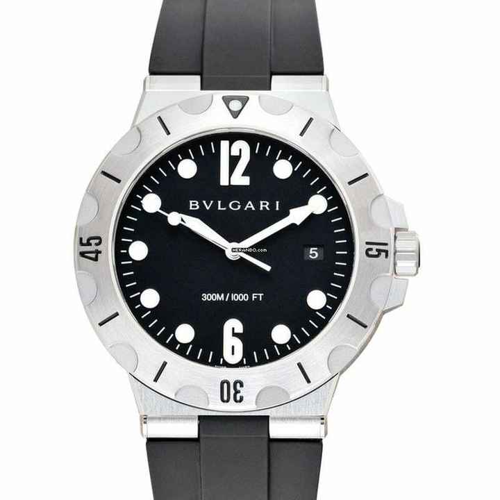  Bulgari Diagono 102324 - Diagono Automatic Black Dial Stainless Steel Men's Watch </h1> 