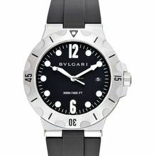 Thumbnail von Bulgari Diagono 102324 - Diagono Automatic Black Dial Stainless Steel Men's Watch </h1>