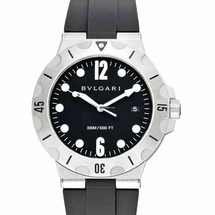  Bulgari Diagono 102324 - Diagono Automatic Black Dial Stainless Steel Men's Watch </h1> 