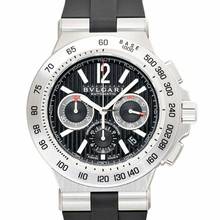 Thumbnail von Bulgari Diagono 102228 - Diagono Automatic Black Dial Stainless Steel Men's Watch </h1>