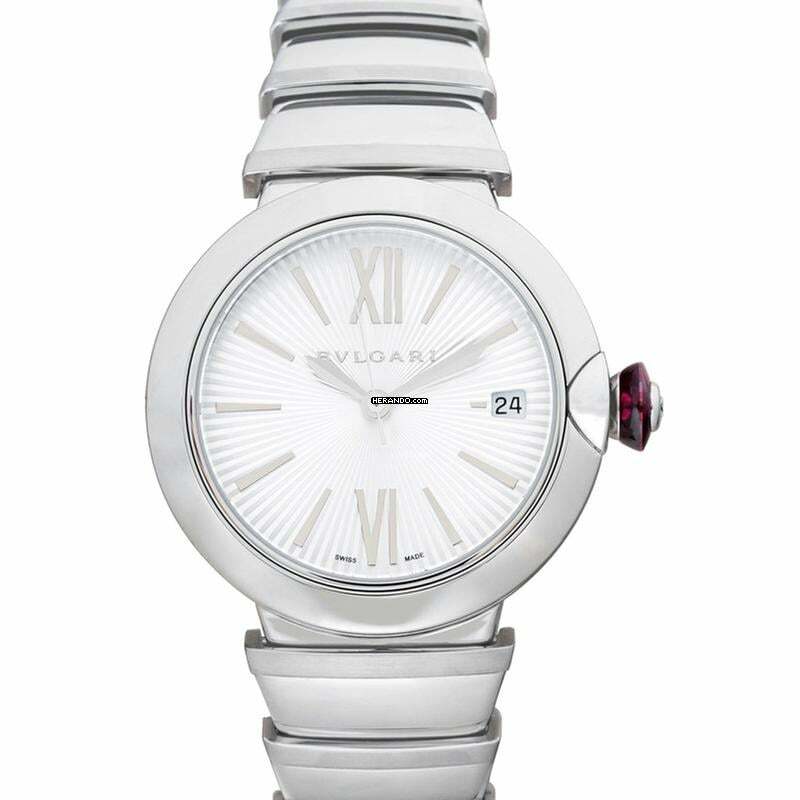  Bulgari 102383 - Ruchiea Automatic Silver Dial Stainless Steel Ladies Watch </h1> 
