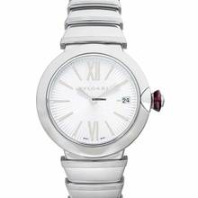 Thumbnail von Bulgari 102383 - Ruchiea Automatic Silver Dial Stainless Steel Ladies Watch </h1>