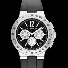 Thumbnail von Bulgari Diagono 102763 - Diagono Automatic Black Dial Stainless Steel Men's Watch </h1>