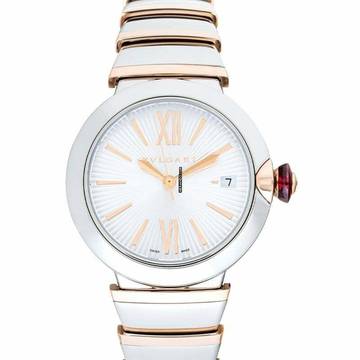  Bulgari 102385 - Lchael Automatic Silver Dial Stainless Steel Ladies Watch </h1> 