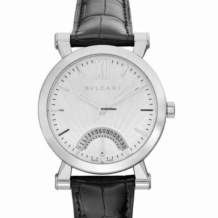  Bulgari Sotirio 101707 - Sotirio Automatic Silver Dial Stainless Steel Men's Watch </h1> 