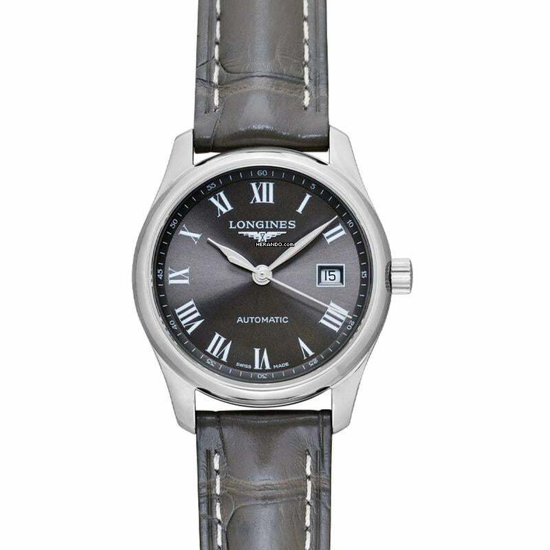  Longines Master Collection L22574713 - The Longines Master Collection Automatic Grey Dial Stainless Steel Ladies Watc </h1> 