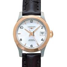 Thumbnail von Longines Record L23205762 - Record Automatic Silver Dial Stainless Steel Ladies Watch </h1>
