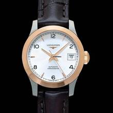 Thumbnail von Longines Record L23205762 - Record Automatic Silver Dial Stainless Steel Ladies Watch </h1>