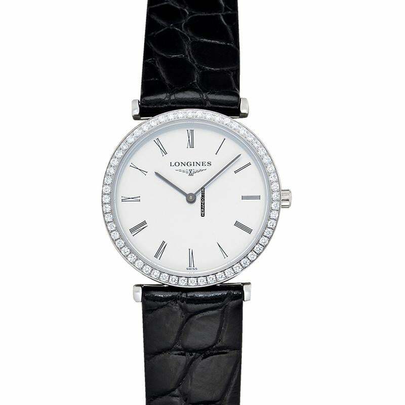 Longines La Grande Classique L45130112 - La Grande Classique Quartz White Dial Stainless Steel Ladies Watch </h1>