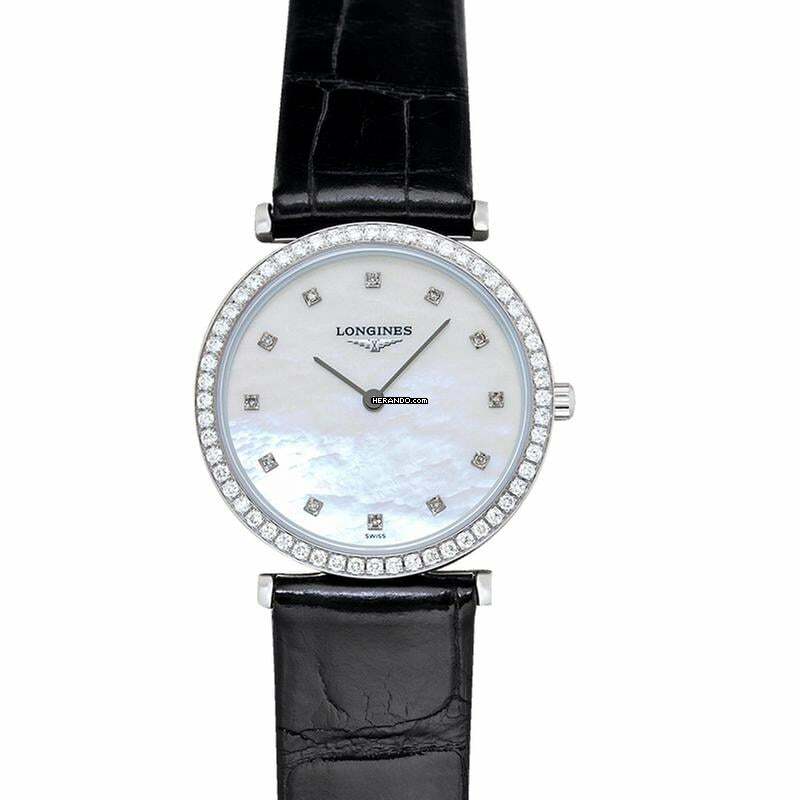 Longines La Grande Classique L45130872 - La Grande Classique Quartz Mother of pearl Dial Stainless Steel Ladies Watch </h1>