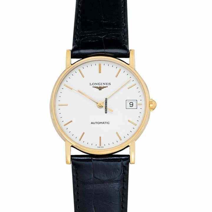  Longines La Grande Classique L47446120 - Les Grandes Classiques Automatic White Dial 18kt Yellow Gold Men's Watch </h1> 