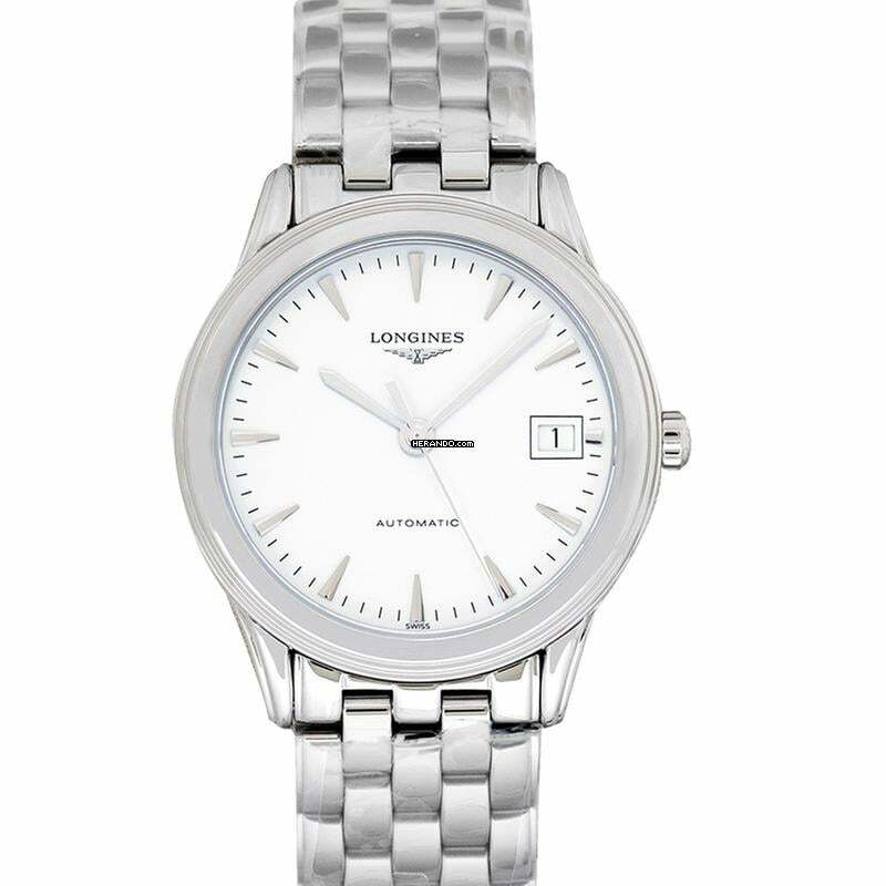 Longines Flagship L47744146 - Flagship Automatic White Dial Stainless Steel Men's Watch </h1>