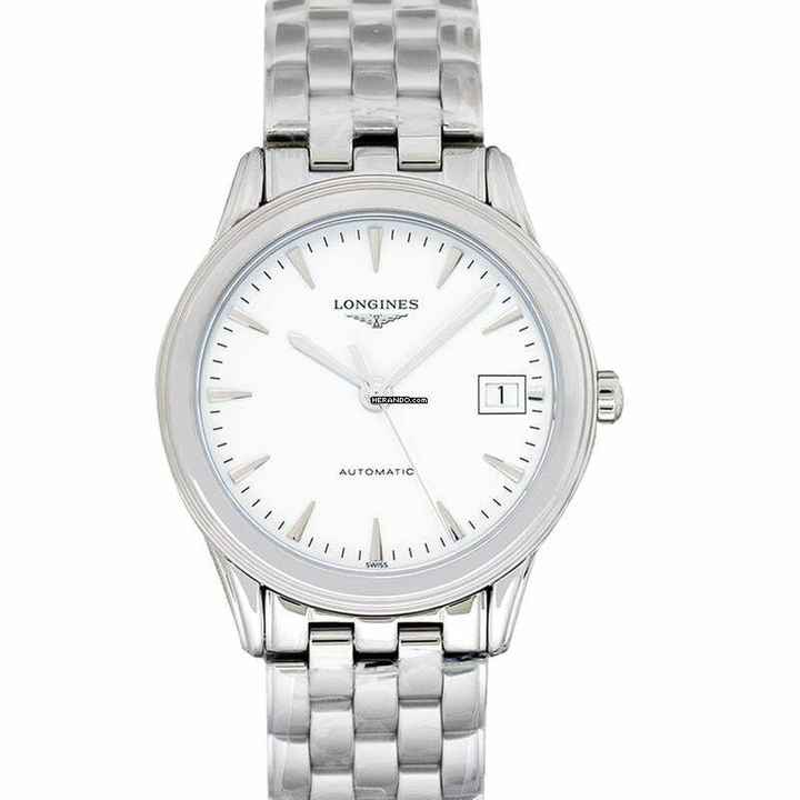  Longines Flagship L47744146 - Flagship Automatic White Dial Stainless Steel Men's Watch </h1> 