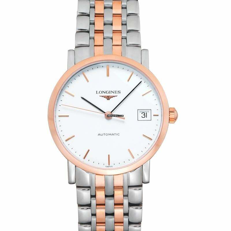  Longines Elegant L48095127 - The Longines Elegant Collection Automatic White Dial Stainless Steel Unisex Wa </h1> 