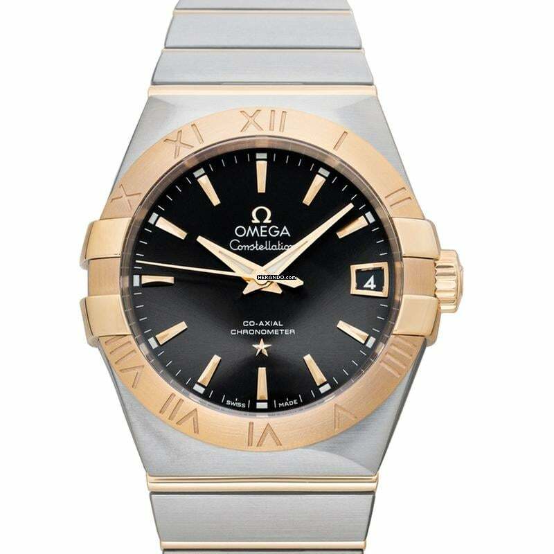 Omega Constellation Men 123.20.38.21.06.001 - Constellation Automatic Grey Dial Stainless Steel Men's Watch </h1>