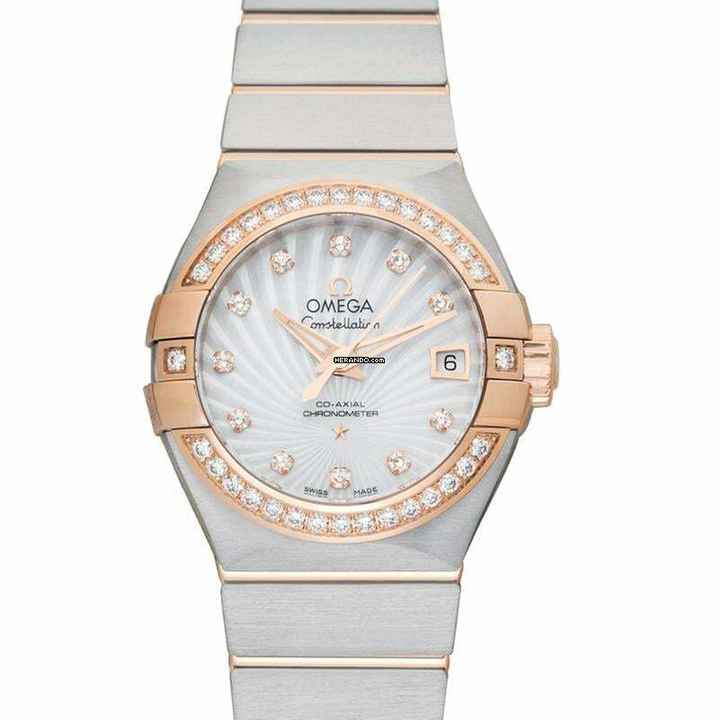  Omega Constellation Ladies 123.25.27.20.55.001 - Constellation Automatic Mother of pearl Dial Stainless Steel Ladies </h1> 