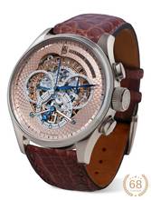 Thumbnail von Alexander Shorokhoff Chrono Regulator Skeleton optional in weiss und gelb
