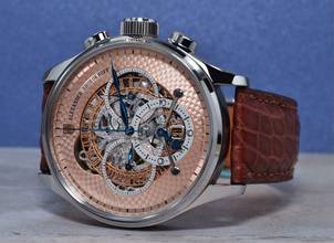 Thumbnail von Alexander Shorokhoff Chrono Regulator Skeleton optional in weiss und gelb
