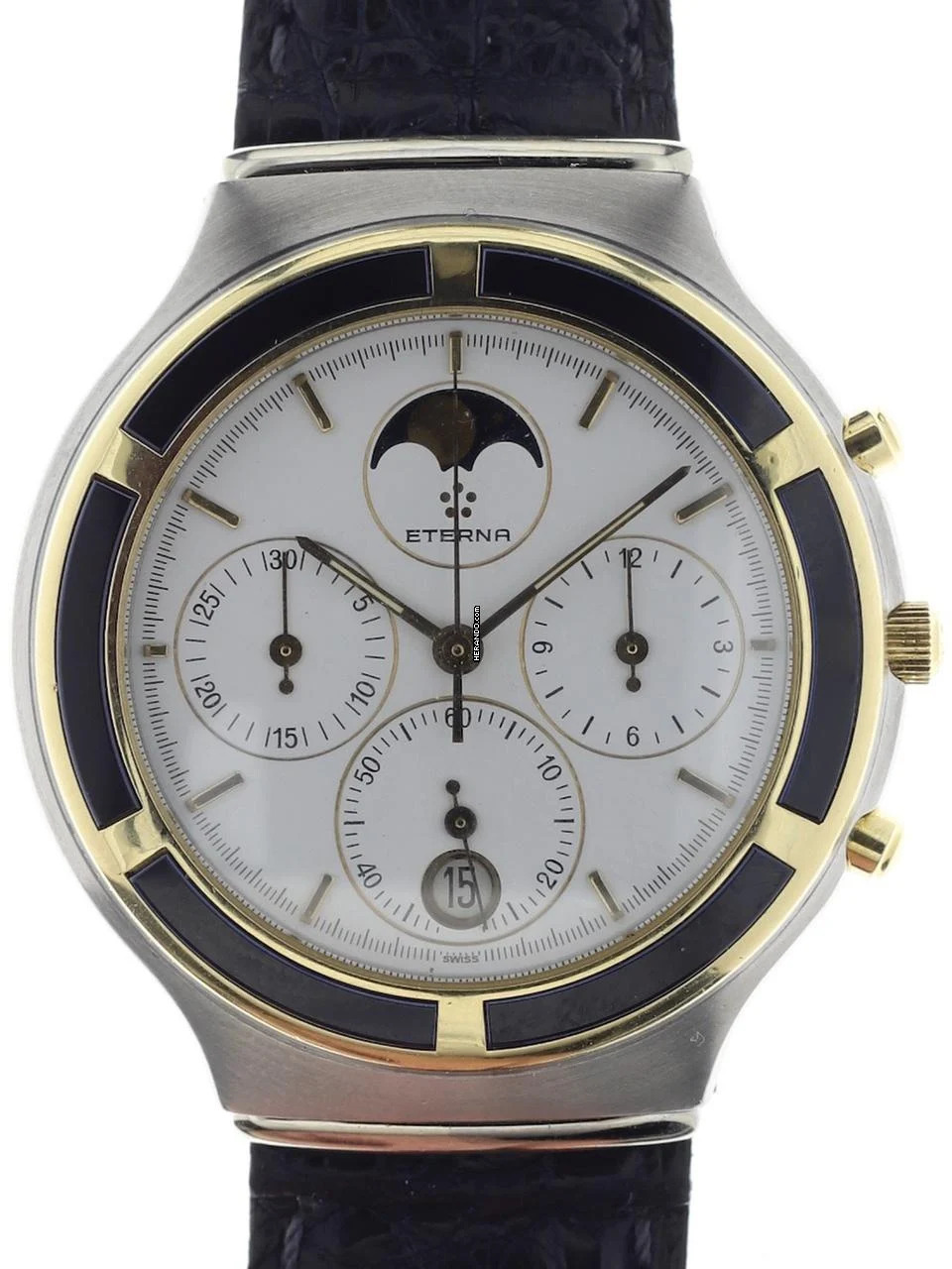  Eterna Gents Quartz Chronograph Wristwatch Airforce B543 </h1> 
