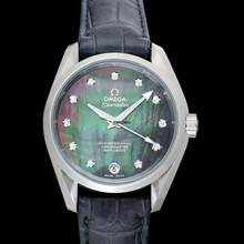 Thumbnail von Omega Seamaster Aqua Terra 231.13.39.21.57.001 - Seamaster Automatic Mother of pearl Dial Stainless Steel Ladies Watc </h1>