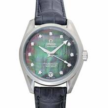 Thumbnail von Omega Seamaster Aqua Terra 231.13.39.21.57.001 - Seamaster Automatic Mother of pearl Dial Stainless Steel Ladies Watc </h1>