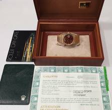 Thumbnail von Rolex Day-Date Oysterquartz Rare Day-Date Oysterquartz LC100 Wood Dial